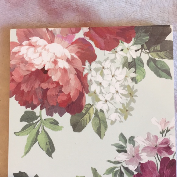 Classic RoseMint Floral Note Pad Fringe Studio NWT - Picture 2 of 8